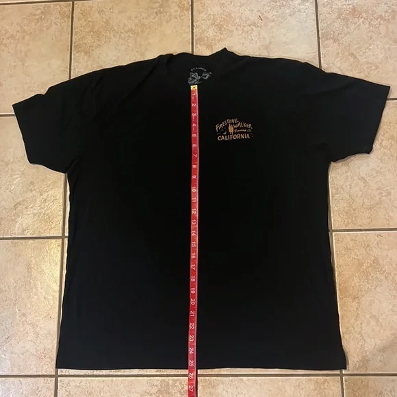 Firestone Walker Brewing California‎ Coastal Map Black Tshirt, Sz 2XL - Picture 6 of 7